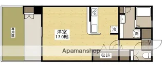 ニューキャッスルタキモト【1階】の間取り