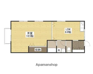 大田ビル【4階】の間取り