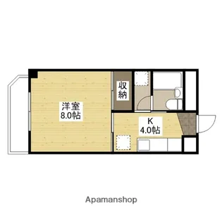 石田ビル【1階】の間取り