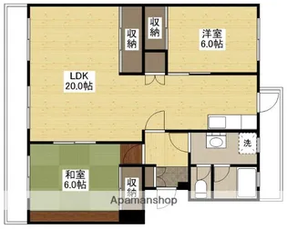 K’S B KAIROEN B棟【1階】の間取り