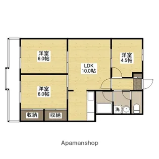 ヴィレッジ柿の木通り【3階】の間取り