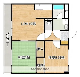 アークヒルズ洋光台【2階】の間取り