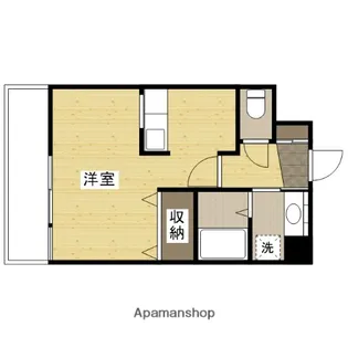 ネオイズム【5階】の間取り