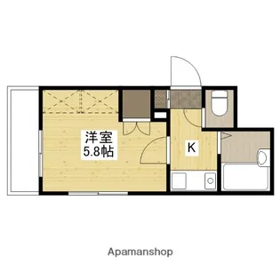 IH7ビル【5階】の間取り