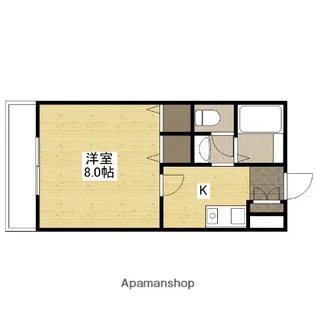 フレンズ壱番館【1階】の間取り