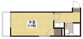 第13やたがいビル【3階】の間取り