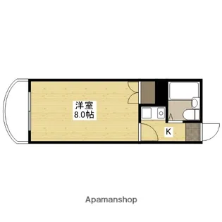 第13やたがいビル【3階】の間取り