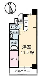 グレースコート【7階】の間取り