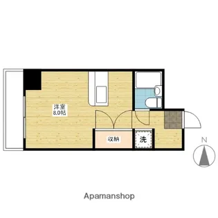 メゾンドシプレーム【9階】の間取り
