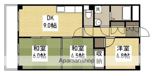今村エステートマンションⅠ【2階】の間取り