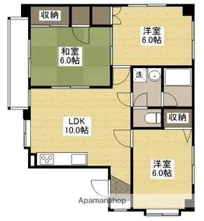 プレンヌ【1階】の間取り