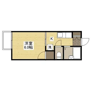 セフィラ渋木【2階】の間取り