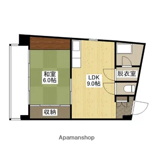 和秀大須賀ビル【5階】の間取り