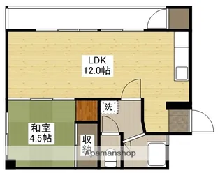 いづみビル【3階】の間取り