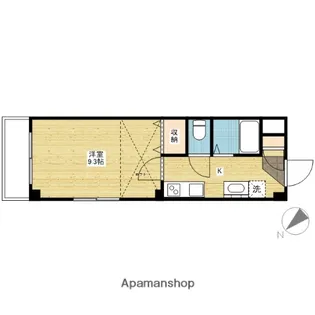 コウゴ・リヨービル【3階】の間取り