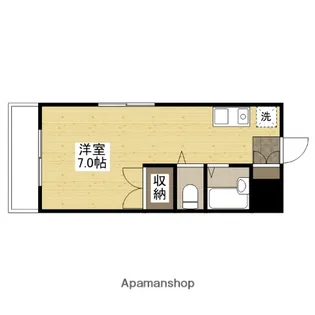 信和ビル【4階】の間取り