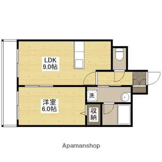 グランドレジデンスK【1階】の間取り