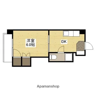 第一若宮ビル【3階】の間取り