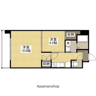 ARIES【2階】の間取り