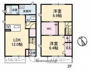 JEUNESSE M【1階】の間取り