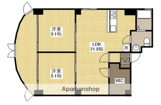 RICE 1ST【4階】の間取り