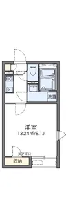 レオネクストサリエール【2階】の間取り