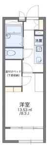 レオパレスシナジー【2階】の間取り