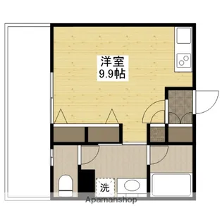 DOLCE CENTRO【701号室】の間取り