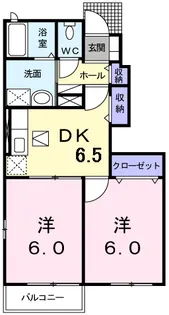 プリマベーラ【1階】の間取り