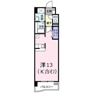 フィオレンテ【1階】の間取り