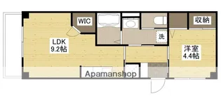 ルミエール草津新町【3階】の間取り