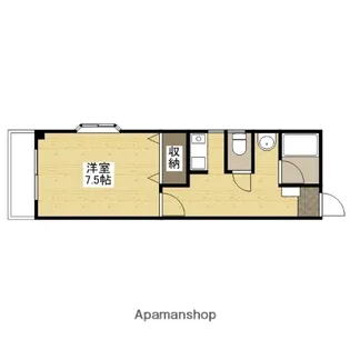 ヴィラージュオガワ【2階】の間取り