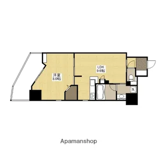 ヴィラ博丈【4階】の間取り