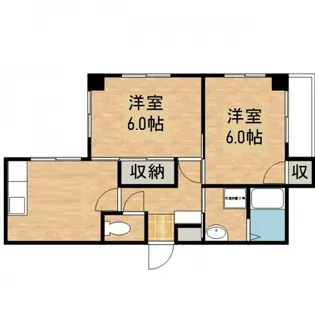 アーバンうえの第1ビル【3階】の間取り