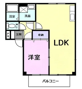 B&B【2階】の間取り