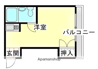 竹下ビル【2階】の間取り