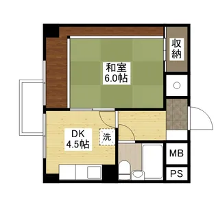広島県広島市東区光町1丁目【マンション】の間取り