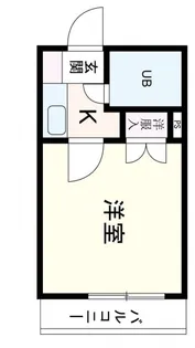 エステート14東雲【415号室号室】の間取り