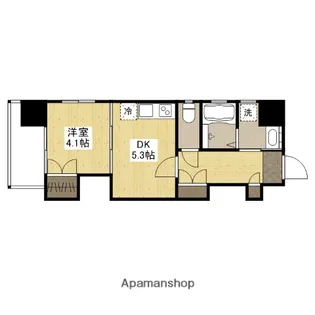 フォルシア大手町【2階】の間取り