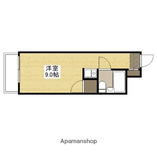 KDコーポ【6階】の間取り