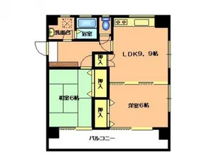 グリーンヒル吉村【7階】の間取り