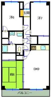 サンライフ松谷【304号室号室】の間取り