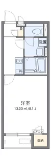 レオネクストグレイス K【105号室】の間取り