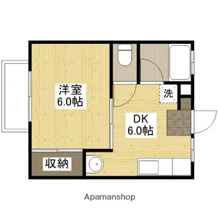 フローレンス2番館【2階】の間取り