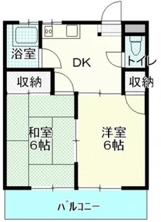 宮本ビル【302号室号室】の間取り