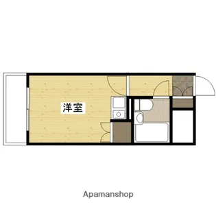 サンライズ可部【2階】の間取り