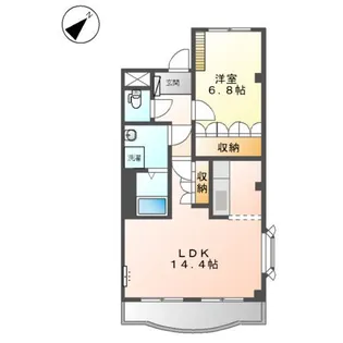 プロニティ東建【2階】の間取り