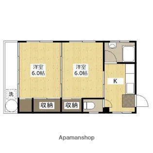 みやこビル【3階】の間取り