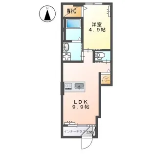 アネックス隅の浜【1階】の間取り