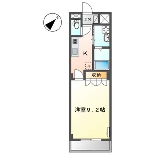 グレース・ヴァール【2階】の間取り